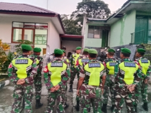 Koramil Amarasi Gelar Apel Siaga Jelang Tahun Baru