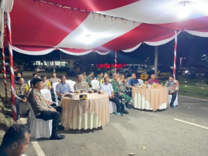 Dandim 1628/Sumbawa Barat Ikuti Vicon Kapolri, Pastikan Kesiapan TNI Amankan Malam Tahun Baru 2026