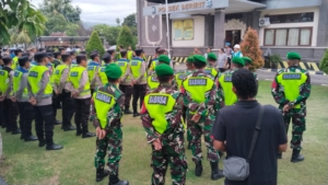 Muspika Kecamatan Seririt Gelar Apel Gabungan Pengamanan Malam Tahun Baru 2025