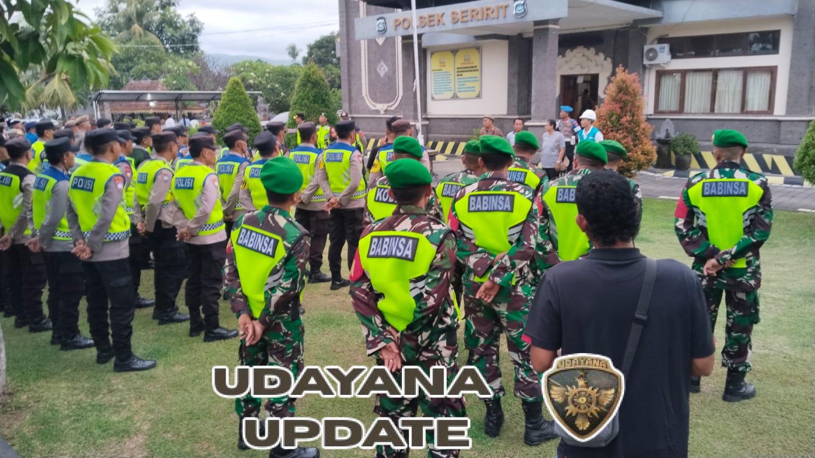 Muspika Kecamatan Seririt Gelar Apel Gabungan Pengamanan Malam Tahun Baru 2025