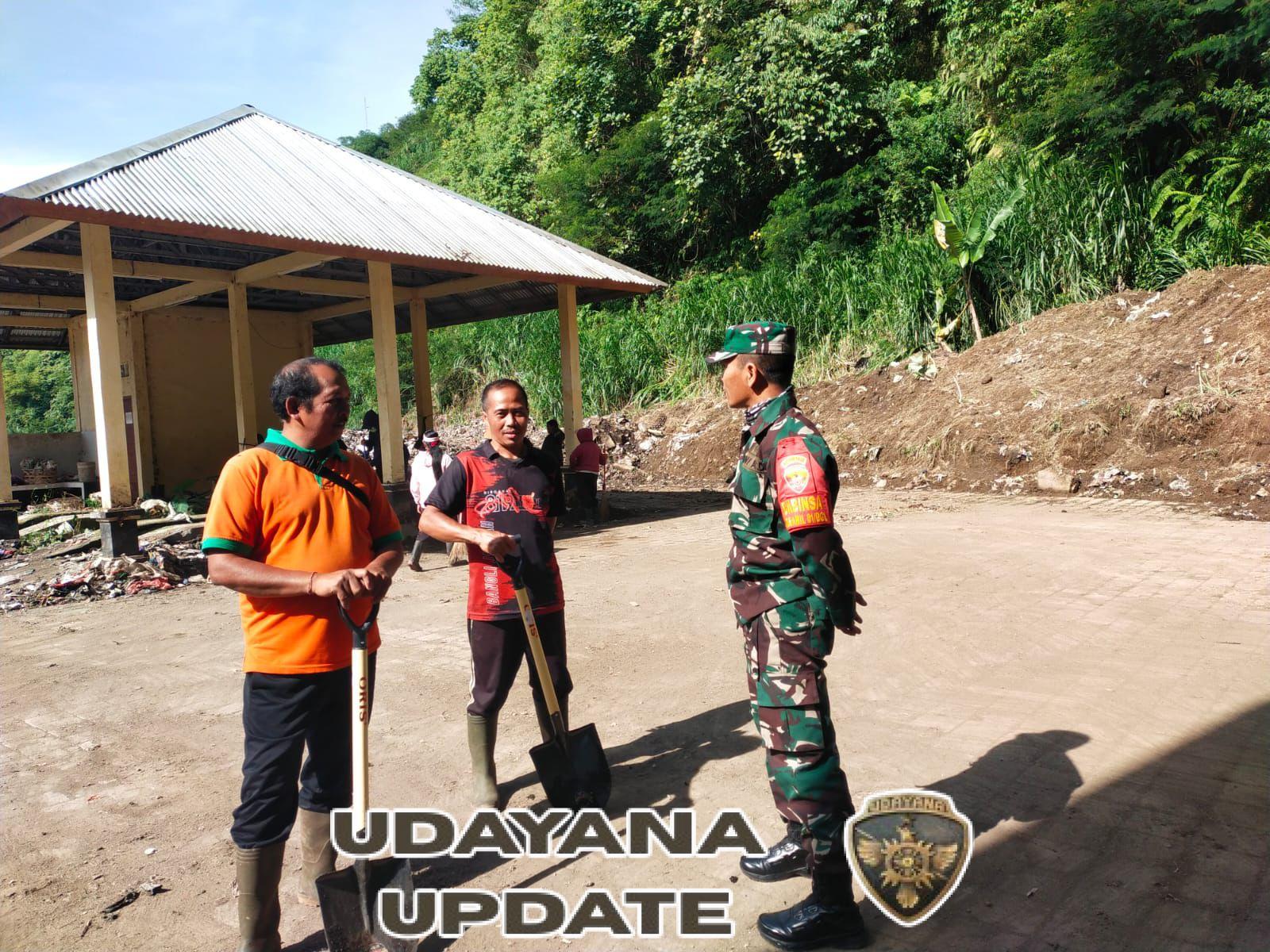 Babinsa Kayubihi Laksanakan Komsos, Serap Aspirasi Warga Terkait Rencana Transfer Sampah TPA Bangklet