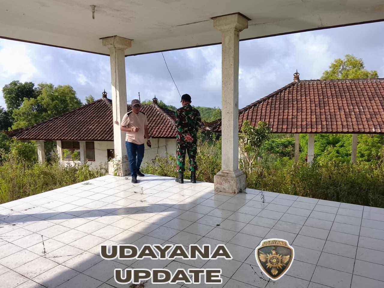 Danramil Nusa Penida Bersama Pemdes Batukandik Tinjau Lahan rencana Pembangunan KDMP