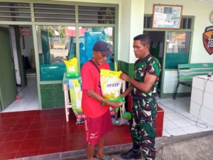 Ringankan Beban Warga, GPM Beras SPHP Digelar di Koramil Alas