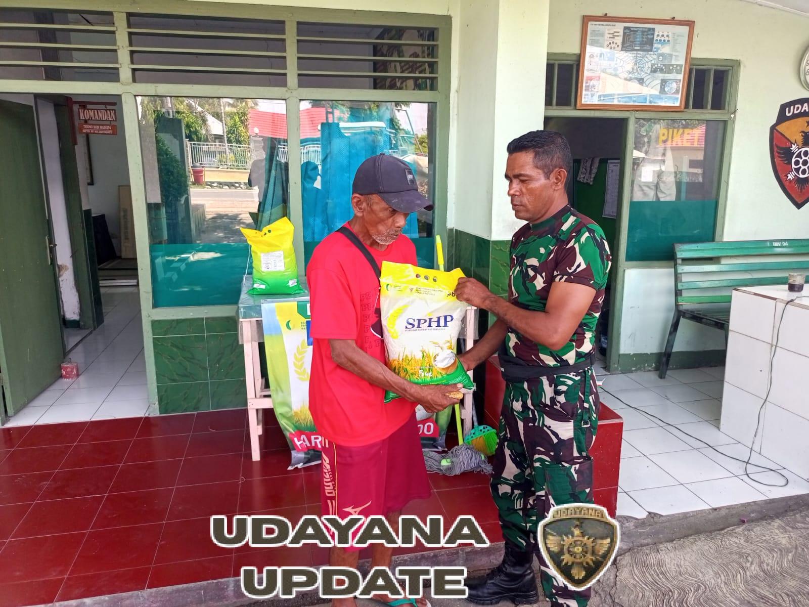 Ringankan Beban Warga, GPM Beras SPHP Digelar di Koramil Alas