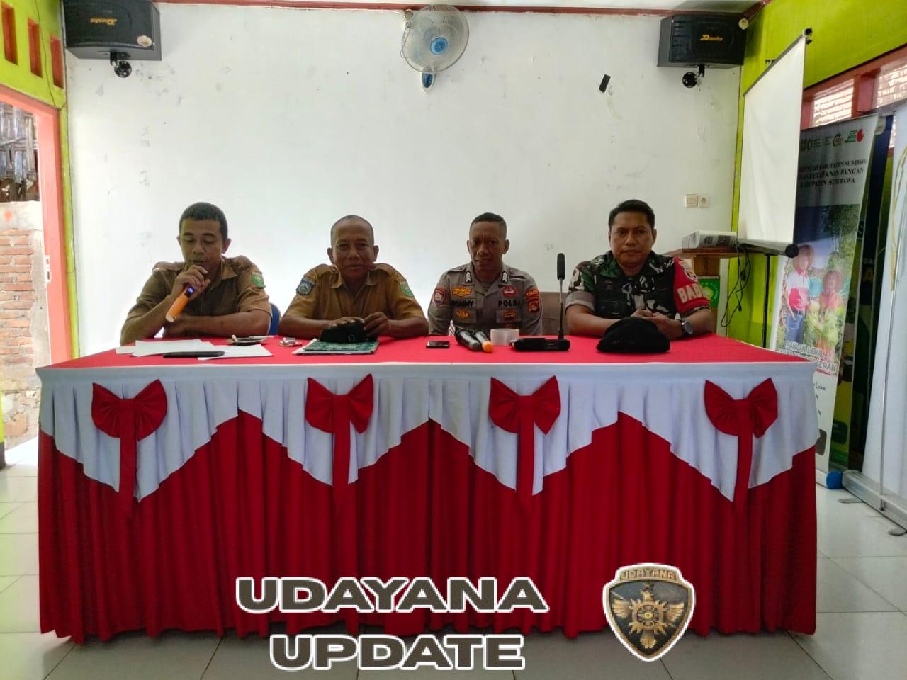 Perkuat Kemitraan, Babinsa Hadiri Rakor Internal Desa Orong Bawa 