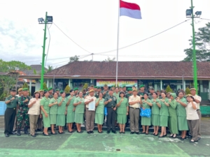 Kodim 1626/Bangli Gelar Korps Raport Purna Tugas, Dandim Berikan Apresiasi kepada Anggota