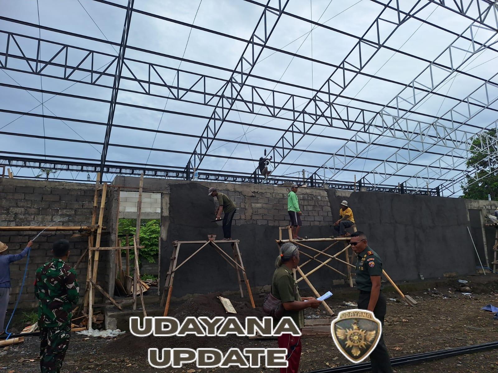 Dandim Klungkung Tinjau Progres Pembangunan KDKMP Desa Jumpai