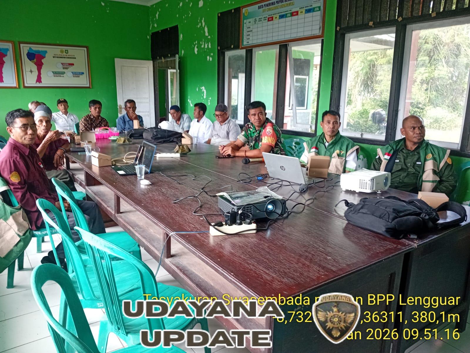 Koramil 1607-03/Ropang Tegaskan Komitmen Dukung Swasembada Pangan Nasional