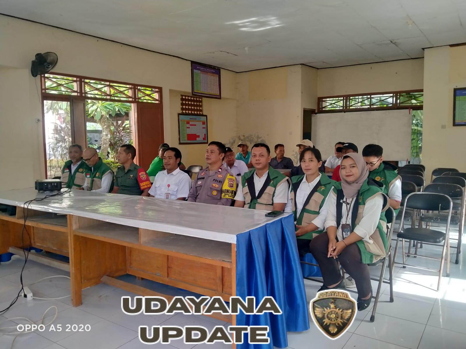 Babinsa Patas Hadiri Syukuran Swasembada Pangan di BPP Gerokgak Secara Daring