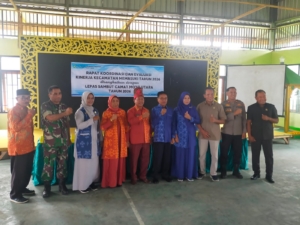 ‎Danposramil Moyo Utara Dorong Soliditas Lintas Sektor di Rakor dan Evaluasi Kinerja