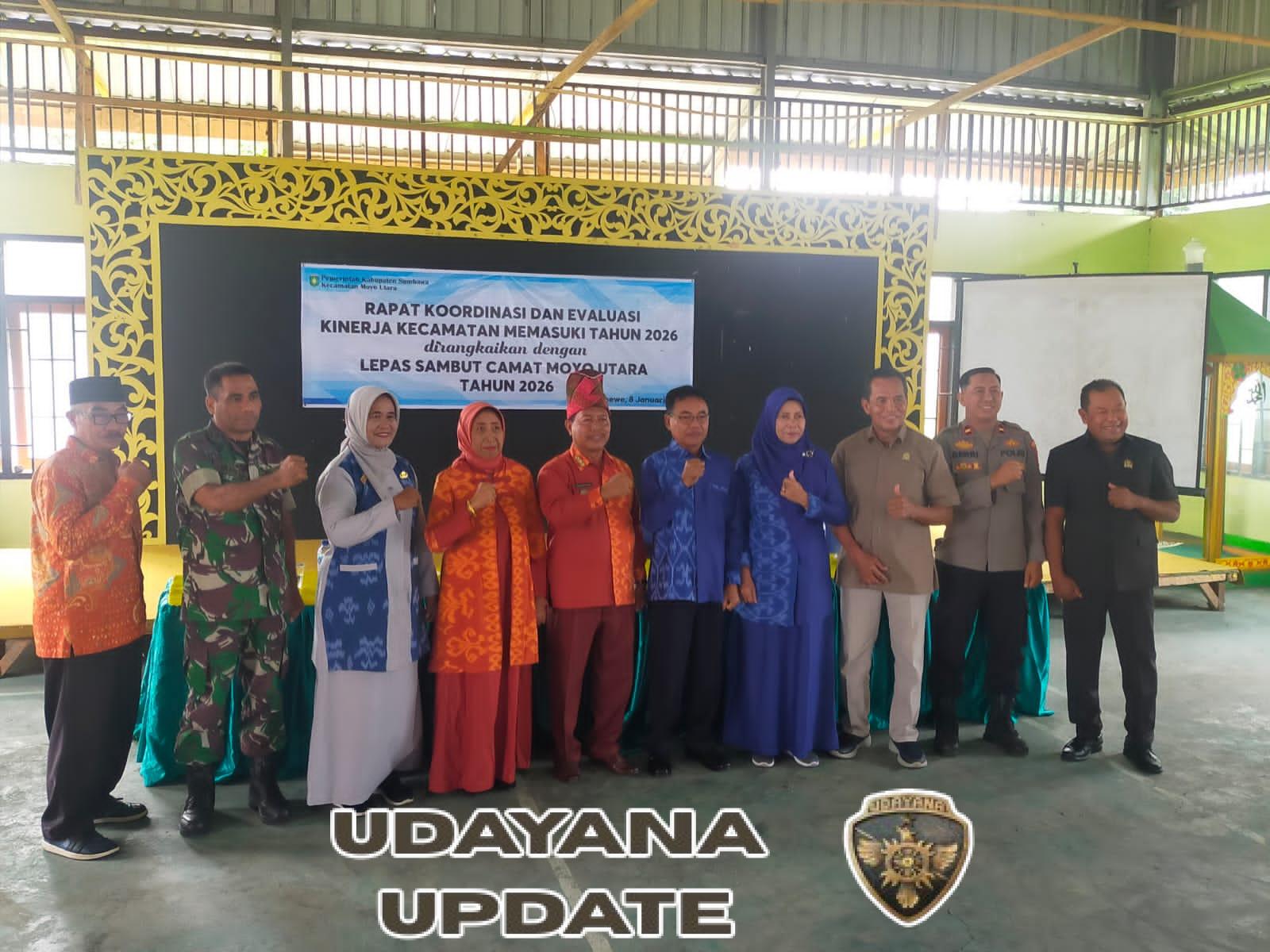 ‎Danposramil Moyo Utara Dorong Soliditas Lintas Sektor di Rakor dan Evaluasi Kinerja