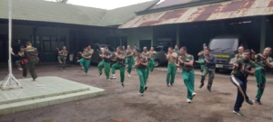 Kodim Tabanan Gelar Latihan Pencak Silat Militer Tingkatkan Kemampuan Bela Diri Prajurit