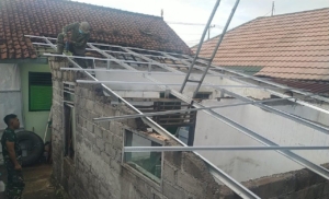 Koramil Banjarangkan Gelar Perawatan Dan Perbaikan Pangkalan