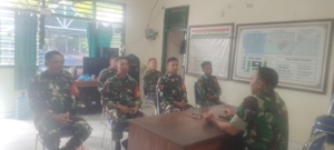 Danramil Nusa Penida Berikan Jam Pimpinan