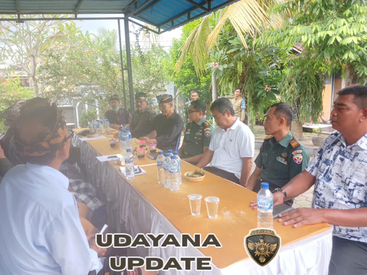 Dandim Jembrana Gandeng Bendesa Adat Sukseskan Program Koperasi Merah Putih