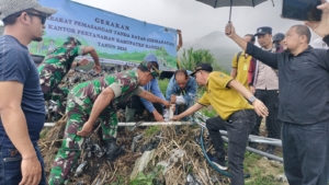 Kasdim 1626/Bangli Hadir di Tengah Warga, GEMAPATAS Banjar Dalem Berlangsung Aman