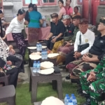Danramil 1609-02/Kubutambahan mendampingi Kegiatan staf khusus Kasad (Letjen TNI I Nyoman Cantiasa S.E,.M.Tr.Han) di Desa Kubutambahan