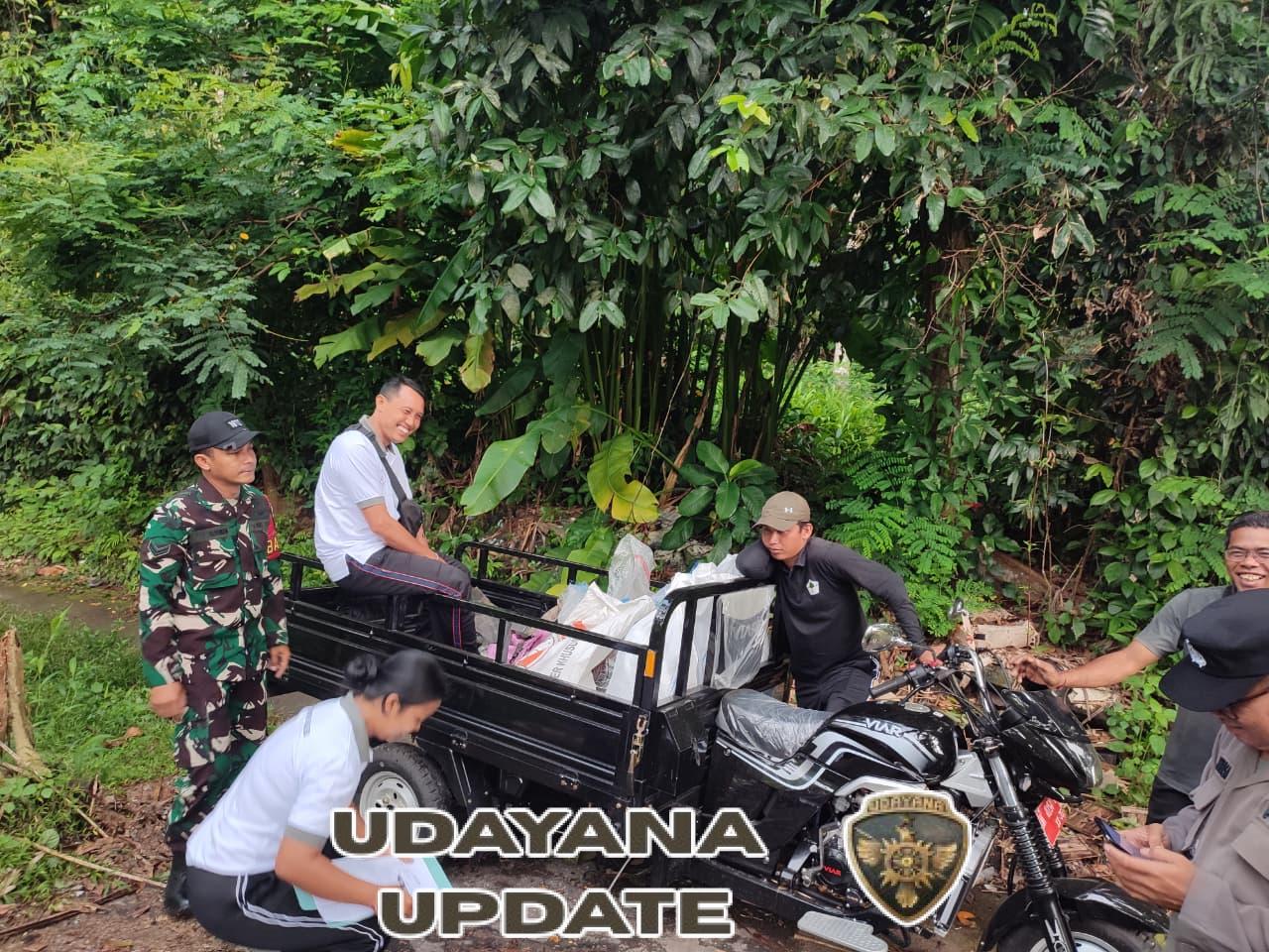 Babinsa Dawan Kaler Dampingi Kegiatan Kulkul PKK Dan Posyandu