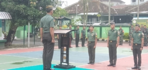 Kodim Klungkung Gelar Upacara Bendera Hari Senin