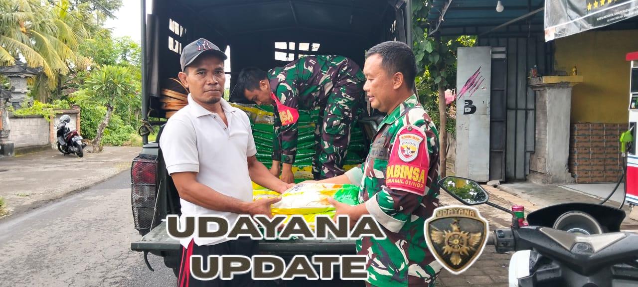 Jaga Stabilitas Harga, Babinsa Kodim 1617/Jembrana Kawal Gerakan Pangan Murah di Air Kuning