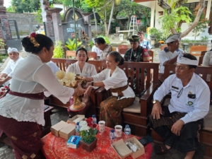 Babinsa Hadir Mengawal Upacara Melaspas Bangunan Baru SDN 2 Liligundi”