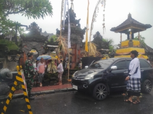 Tiga Pilar Di Desa Kamasan Bersinergi Kawal Kegiatan Keagamaan