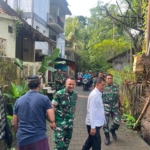 Dandim 1616/Gianyar Tinjau Langsung Lokasi Rencana Pembangunan Jembatan Prioritas di Silakarang