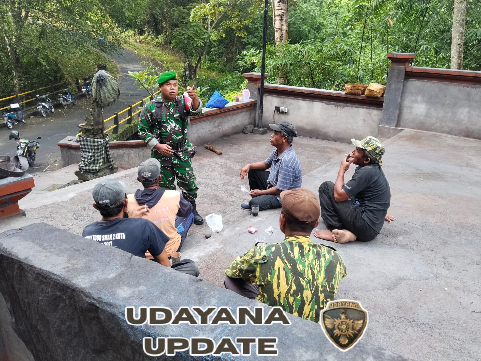 Babinsa Kodim Klungkung Kembali Disebar Sosialisasikan Rekrutmen TNI AD