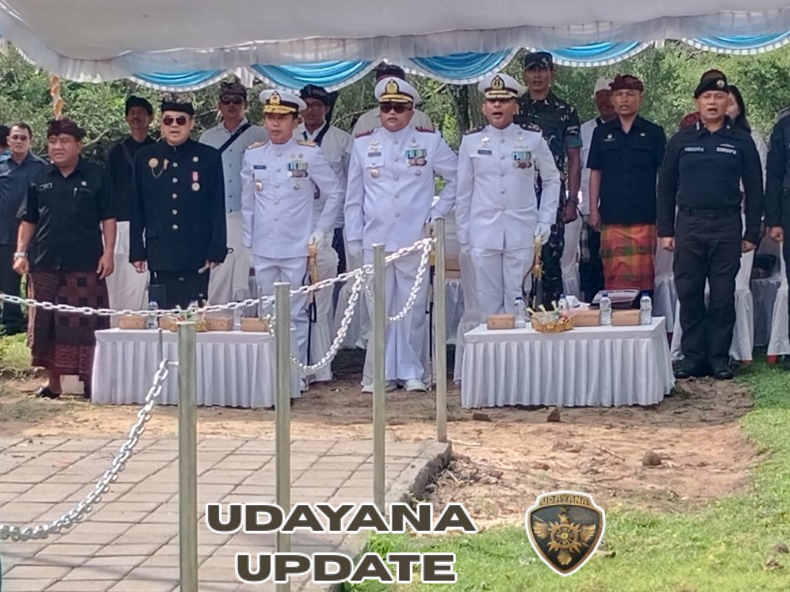 Danramil 1609-08/Gerokgak Dampingi Peresmian Monumen KRI Nanggala 402 di Pantai Perapat Agung