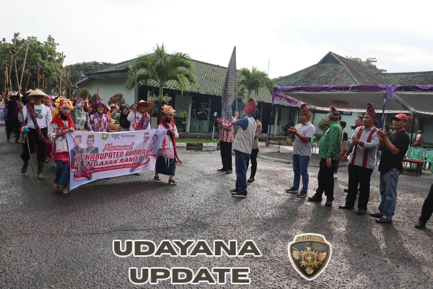 ‎Semarak Budaya Samawa Warnai HUT Kabupaten Sumbawa ke-67, Dandim 1607 Hadir Dukung Pelestarian Kearifan Lokal