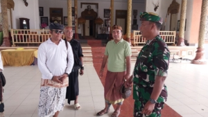 Danrem 163/Wira Satya Kunjungi Puri Agung Klungkung