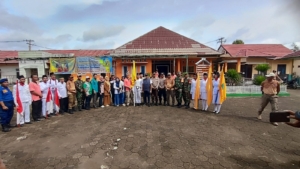 ‎Koramil Jajaran Kodim 1607/Sumbawa Dukung Kirap Pataka HUT ke-67