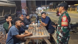 Koramil 1607-02/Empang Gelar Patroli Rutin Ciptakan Wilayah Aman dan Kondusif