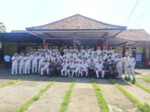 Babinsa dan Bhabinkamtibmas Joanyar Monitor Pelantikan Pengurus PPM Desa Joanyar