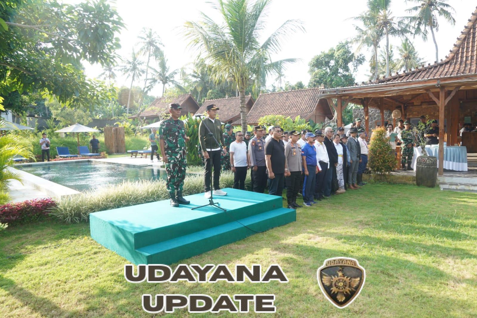 Bakti Lingkungan Hidup Menyatu Dengan Alam Pembersihan dan Normalisasi Danau Yeh Malet Dalam Rangka HUT Ke-65 Korem 163/Wira Satya