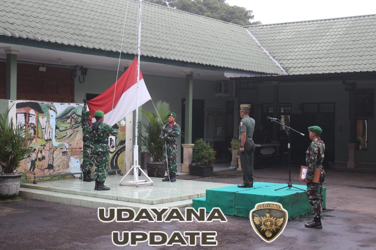 Kodim Tabanan Gelar Upacara Rutin Senin, Kasdim Tekankan Kesiapsiagaan Hadapi Cuaca Ekstrem