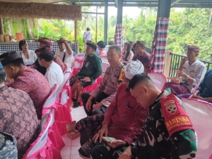 Babinsa Koramil Klungkung Atensi Pelantikan Dan Pengukuhan Forum Komunikasi Desa Wisata