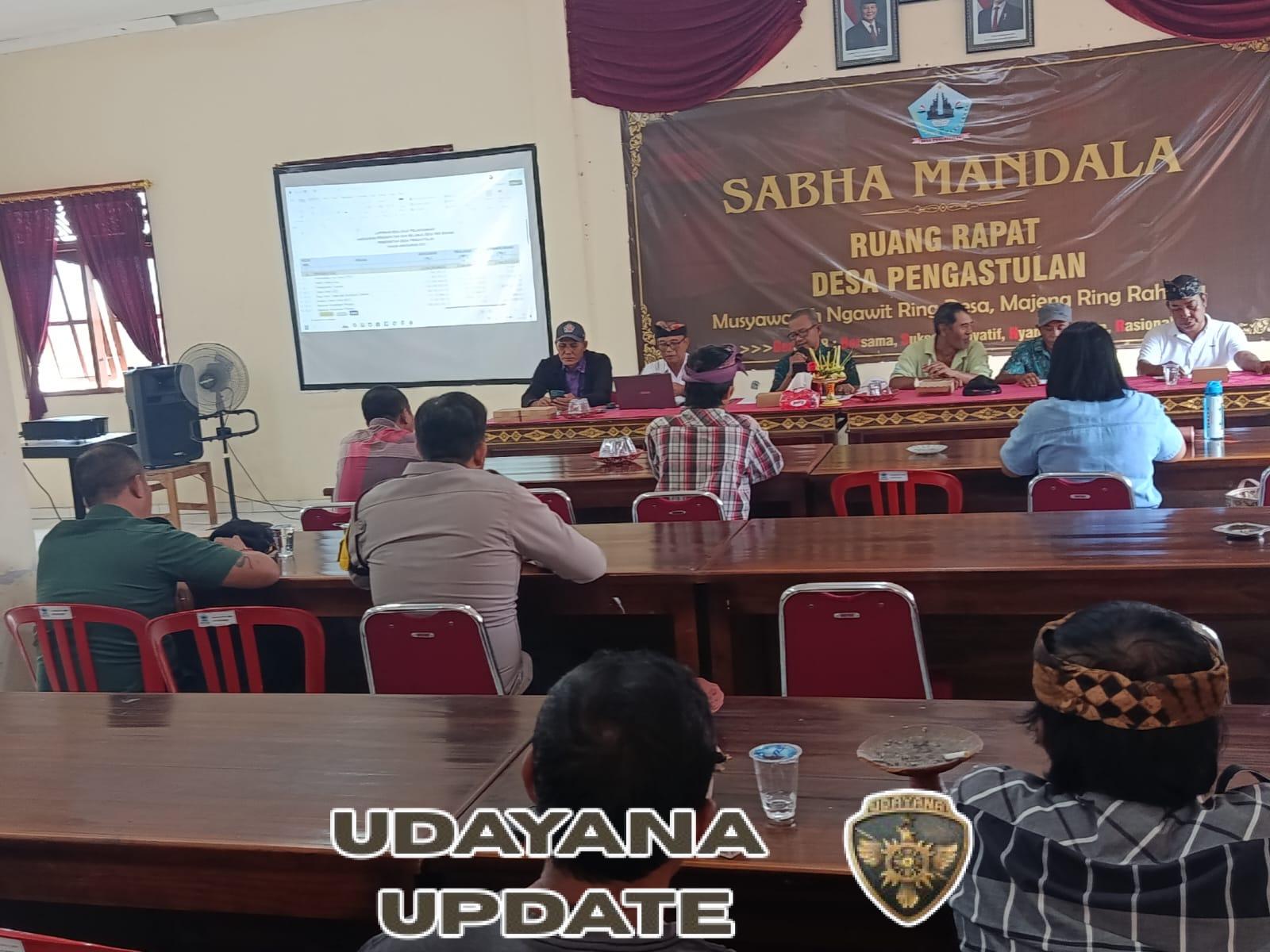Musyawarah Desa Pengastulan Bahas Laporan Realisasi APBDes Tahun Anggaran 2025