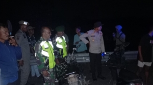 Sinergi TNI-Polri dan Pemda, Patroli Gabungan Amankan Malam Tahun Baru di Wawo