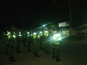 Sinergi TNI–Polri, Pengamanan Malam Tahun Baru 2026 di Sape Berjalan Kondusif