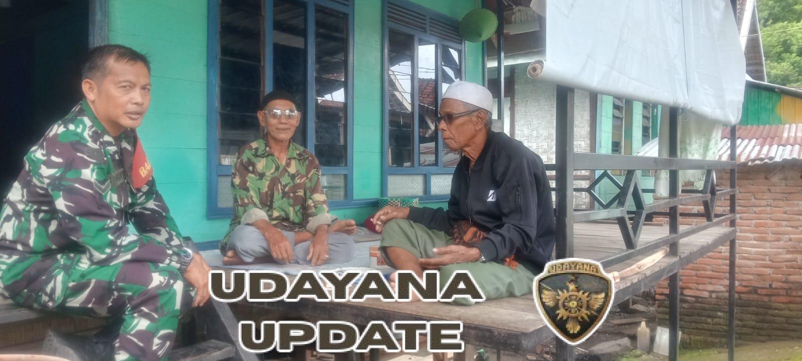 Komsos Babinsa Desa Lamusung Pererat Hubungan dengan Warga Binaan