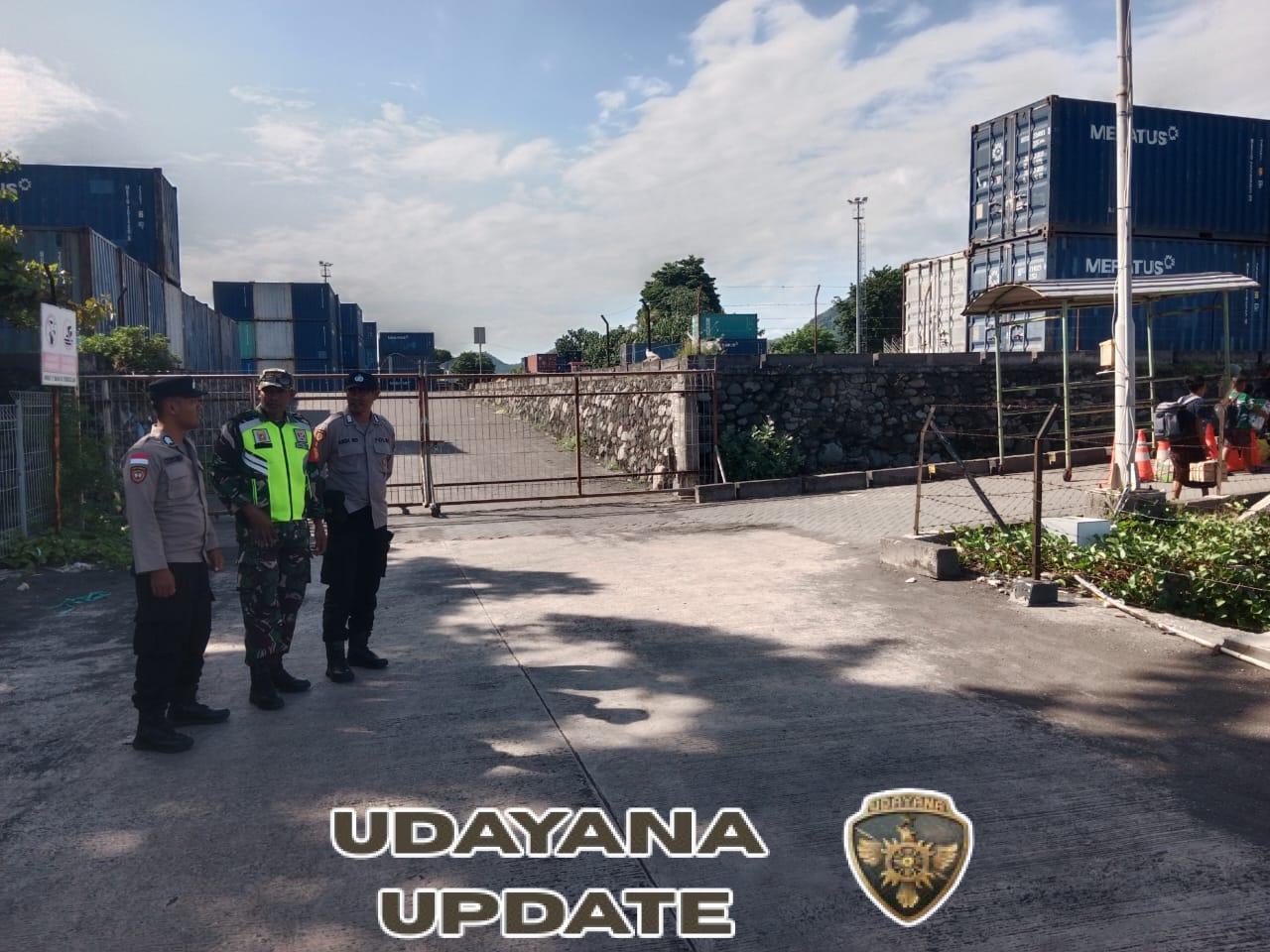 Sinergi TNI–Polri dan Instansi Terkait Jaga Keamanan KM Binaiya di Pelabuhan IPPI Ende