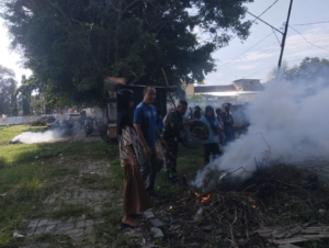 Pererat Kemanunggalan TNI–Rakyat, Babinsa Karijawa Gelar Komsos