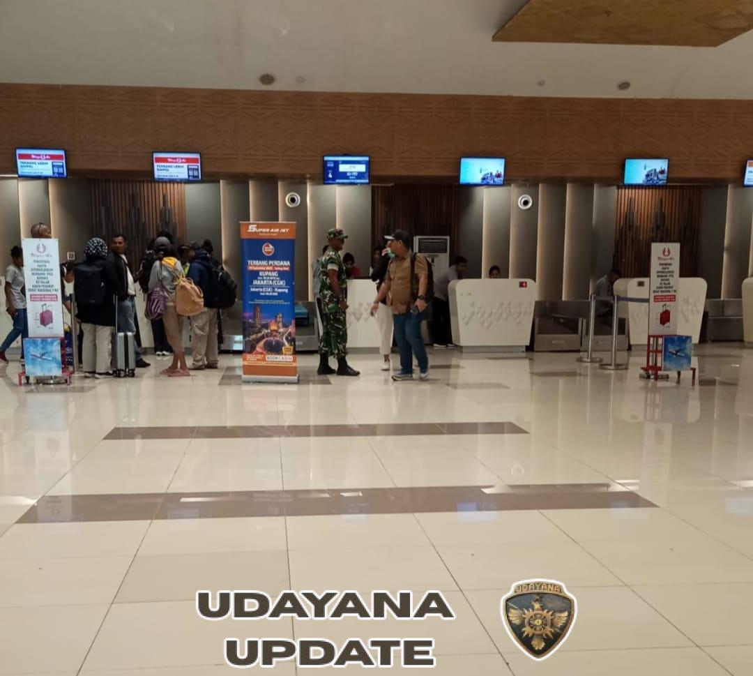 Koramil Alak Dukung Pengamanan Nataru di Titik Vital