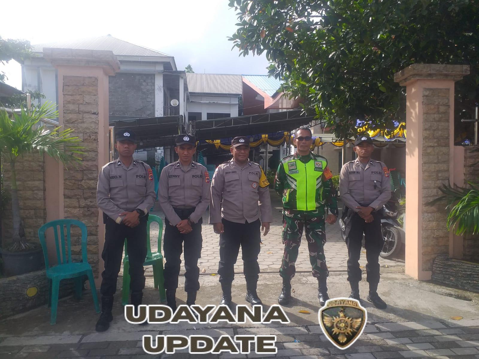 Sinergi TNI Polri Amankan Ibadah Tahun Baru