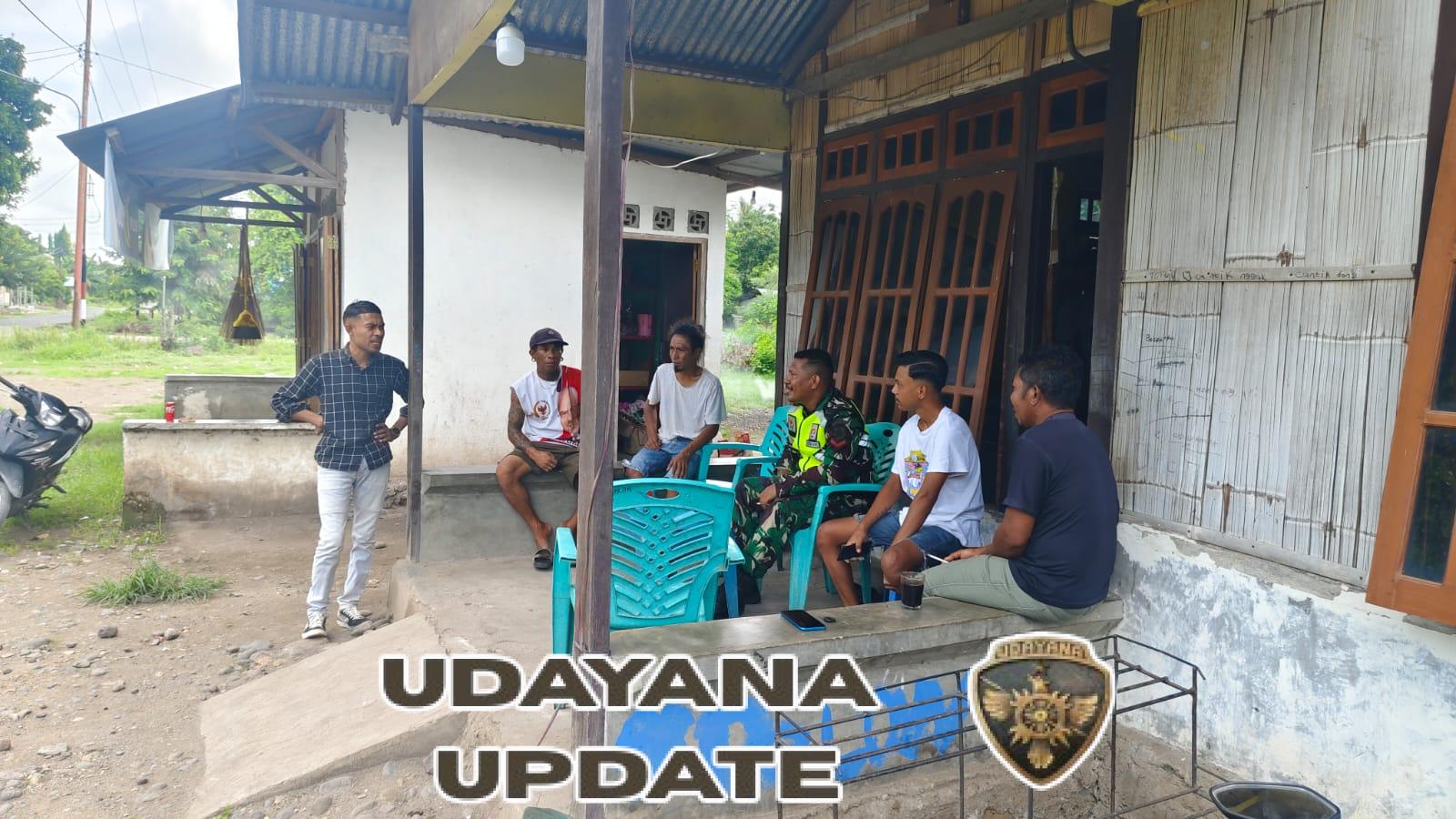 Babinsa Koramil 1625-05/Aesesa Laksanakan Komsos dan Monitoring Wilayah di Desa Labolewa