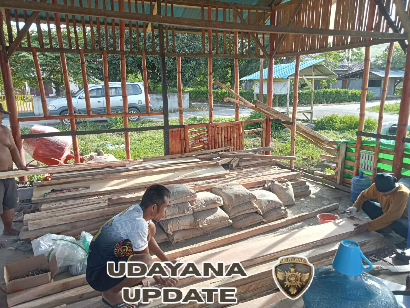 Percepatan Pembangunan KDKMP Desa Aeramo Terus Berjalan, Fokus Pekerjaan Struktur Bangunan