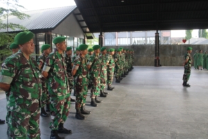 Letkol Arh Samuel Asdianto Limbongan Apresiasi Pengabdian Prajurit Menjelang Masa Purnawira