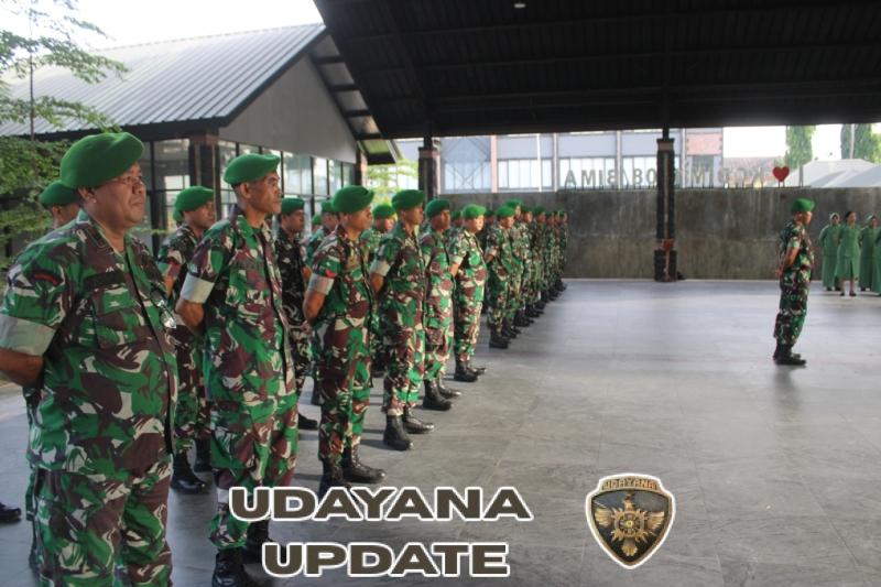 Letkol Arh Samuel Asdianto Limbongan Apresiasi Pengabdian Prajurit Menjelang Masa Purnawira