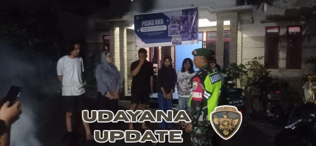 Babinsa Aik Dewa Ajak Warga Aktif Siskamling Lewat Patroli Kongkow-kongkow